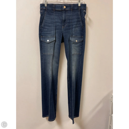 Jeans Flared By White House Black Market In Blue Denim, Size: 10