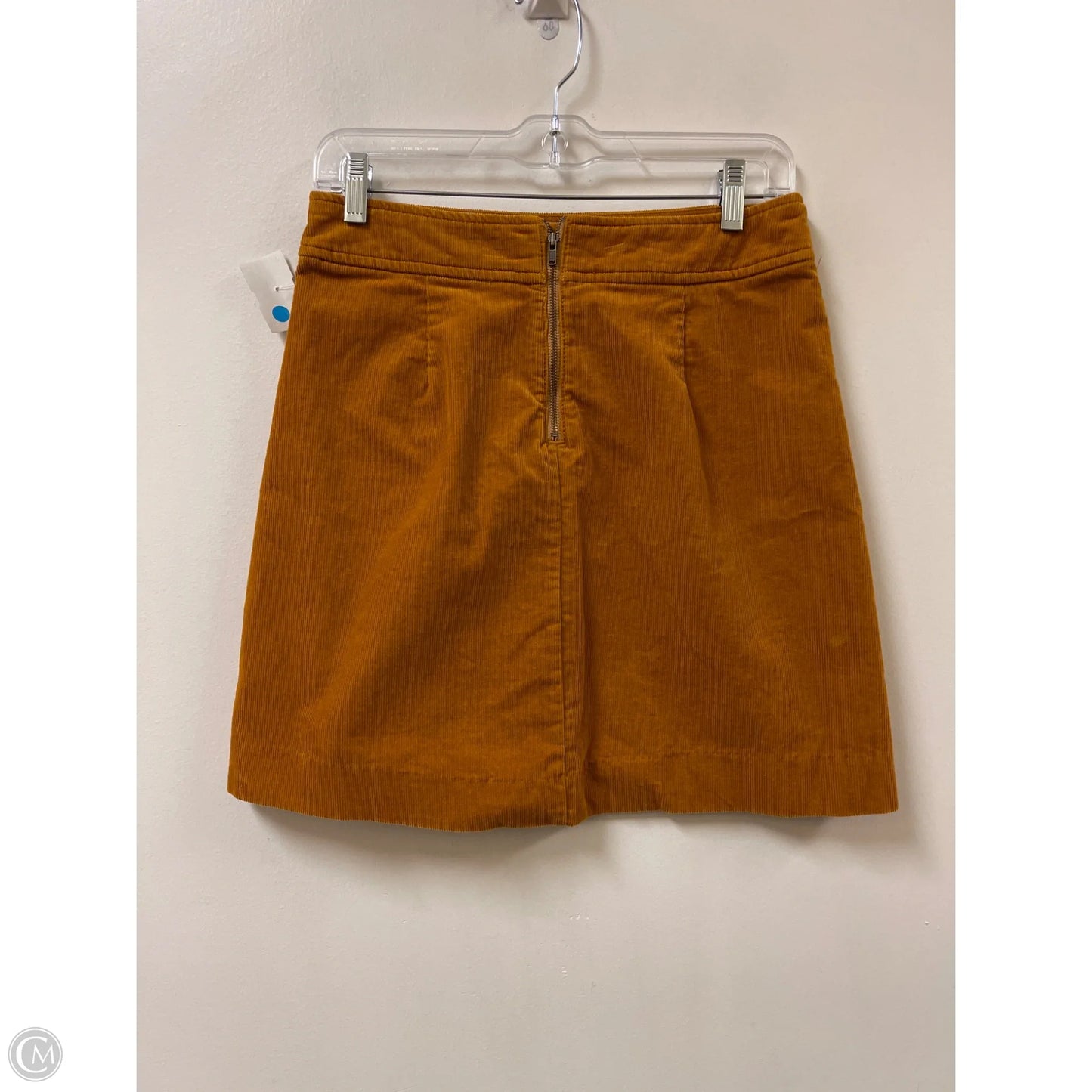 Skirt Mini & Short By J. Crew In Yellow, Size: 0