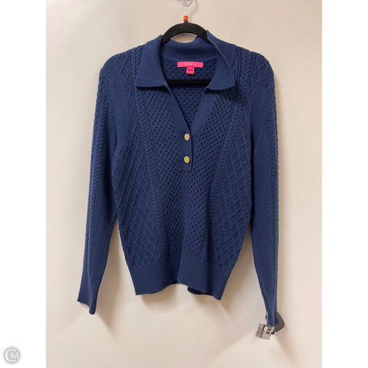 Sweater Designer By Lilly Pulitzer In Navy, Size: M