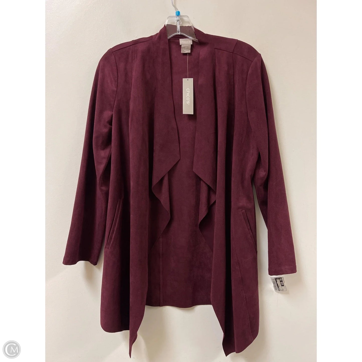 Jacket Other By Chicos In Red, Size: S