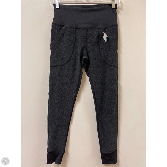 Athletic Leggings By Zella In Grey, Size: S