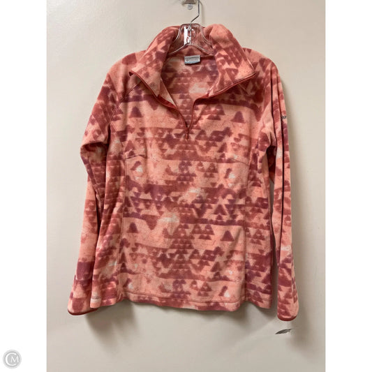 Sweatshirt Collar By Columbia In Pink, Size: L