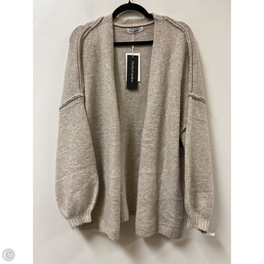 Sweater Cardigan By Prettygarden In Cream, Size: L
