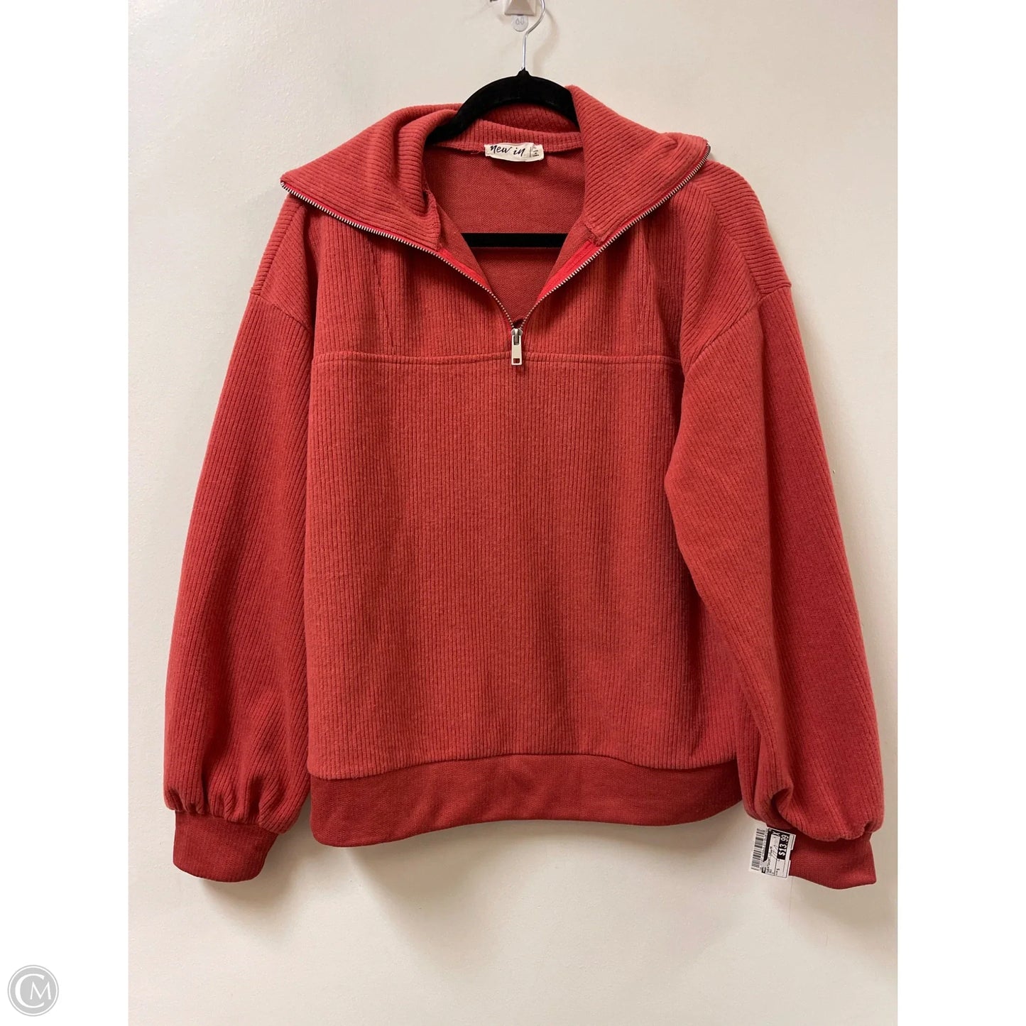 Sweatshirt Collar By New In In Red, Size: S