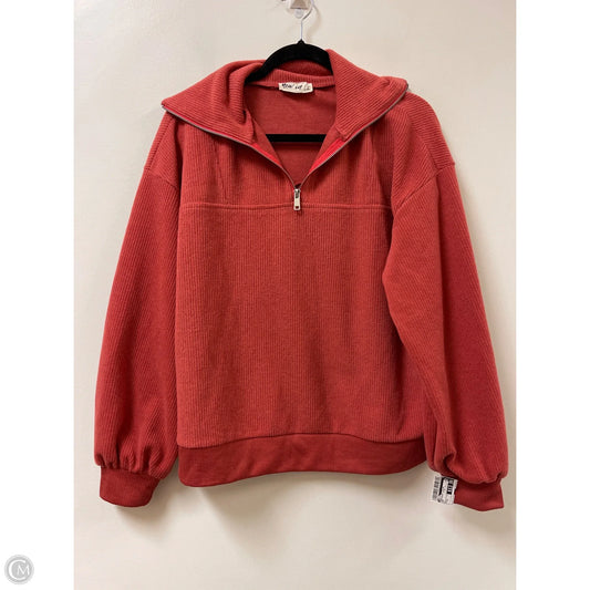 Sweatshirt Collar By New In In Red, Size: S