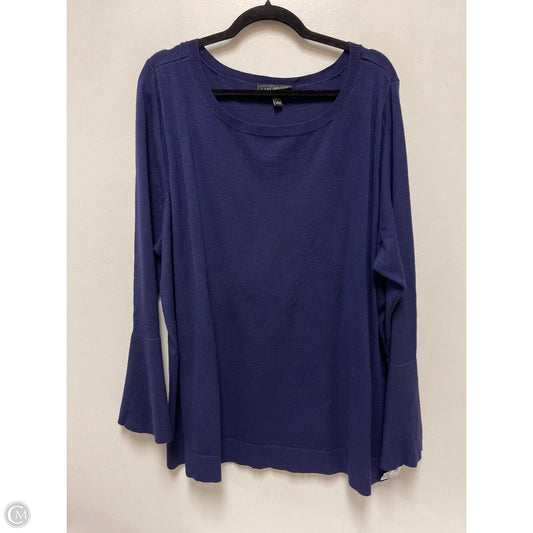 Sweater By Lane Bryant In Purple, Size: 4x