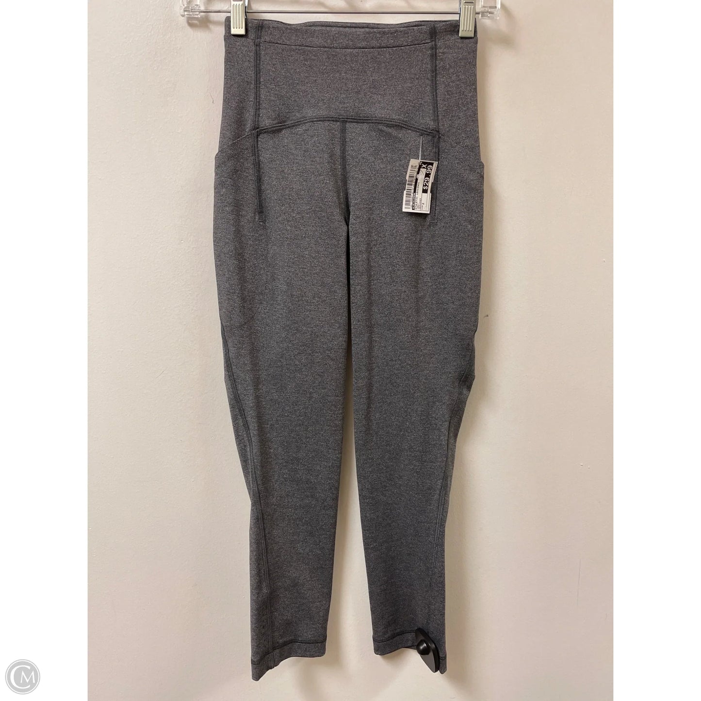 Athletic Leggings By Lululemon In Grey, Size: 2