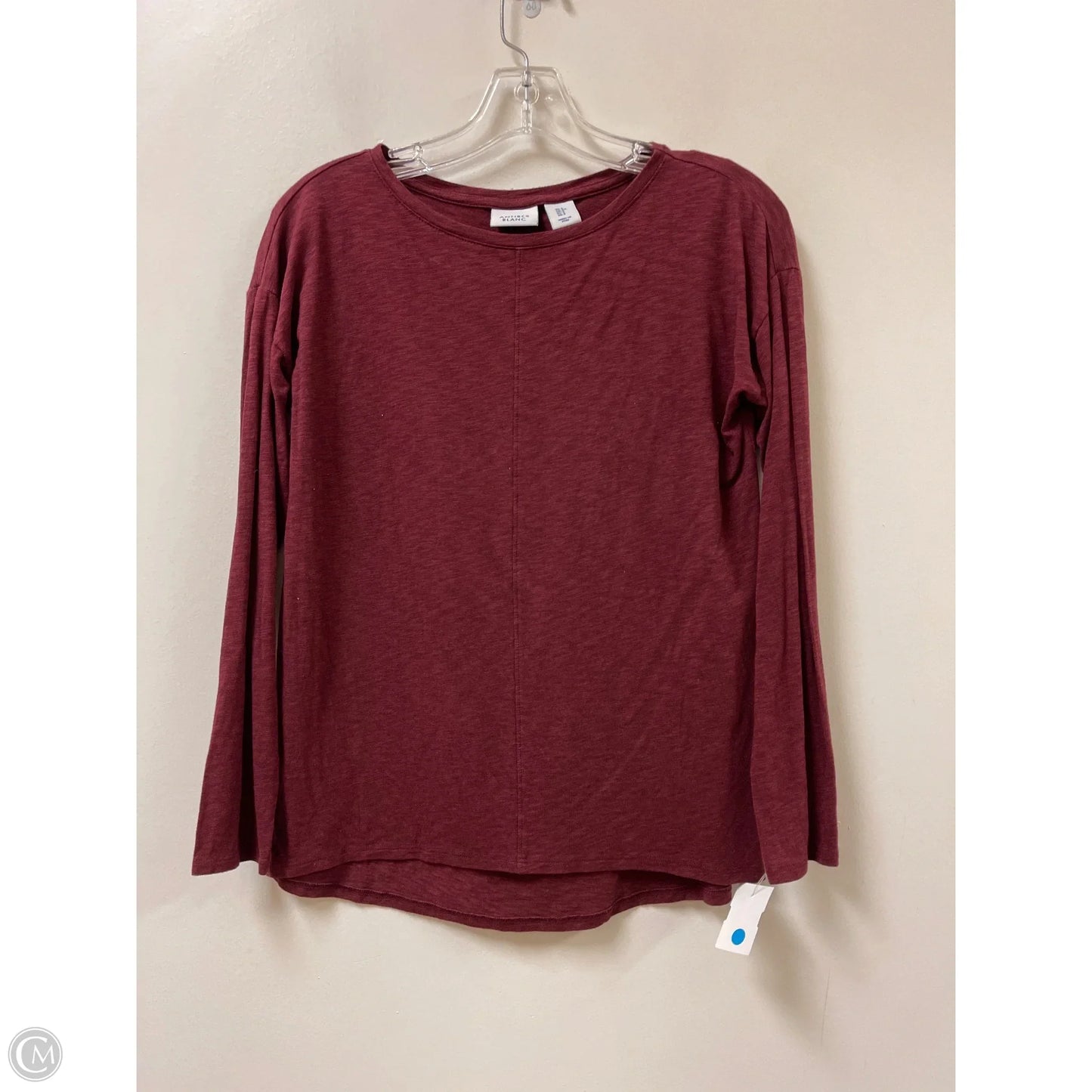 Top Long Sleeve By Clothes Mentor In Red, Size: S