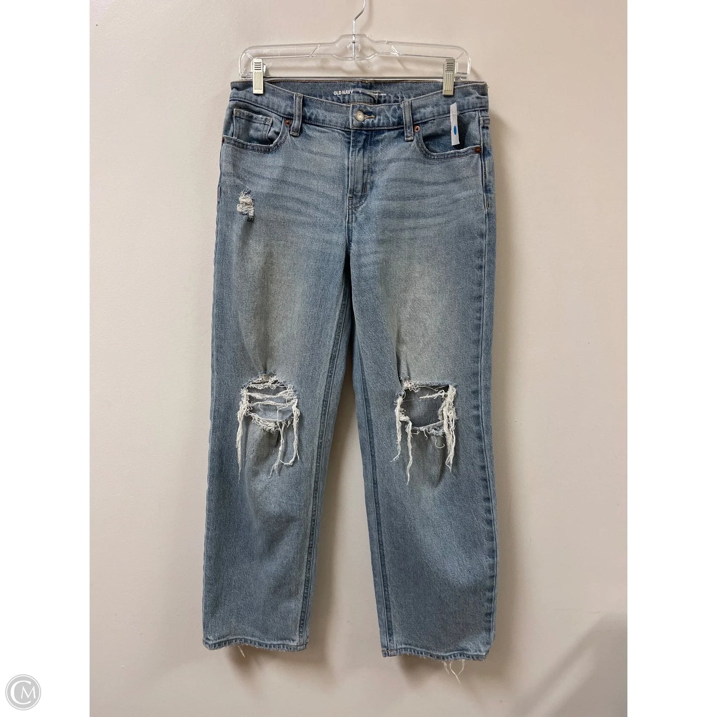 Jeans Straight By Old Navy In Blue Denim, Size: 6