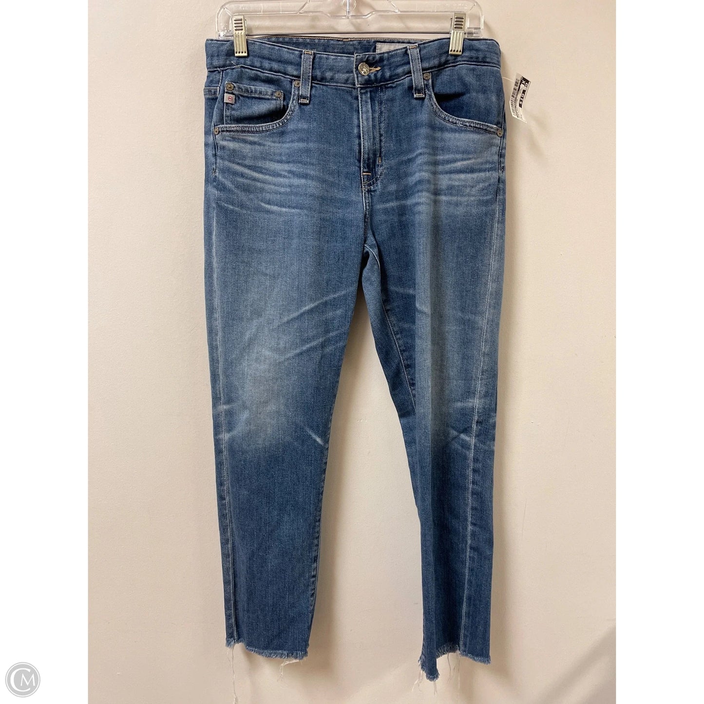 Jeans Boyfriend By Adriano Goldschmied In Blue Denim, Size: 4