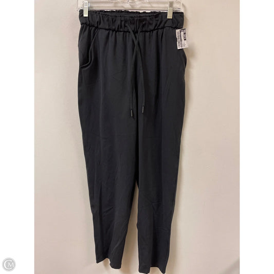 Athletic Pants By Lululemon In Black, Size: 6