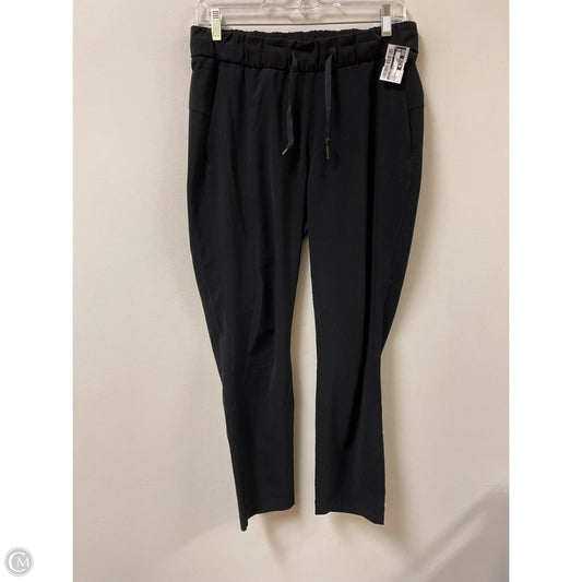 Athletic Pants By Lululemon In Black, Size: 6
