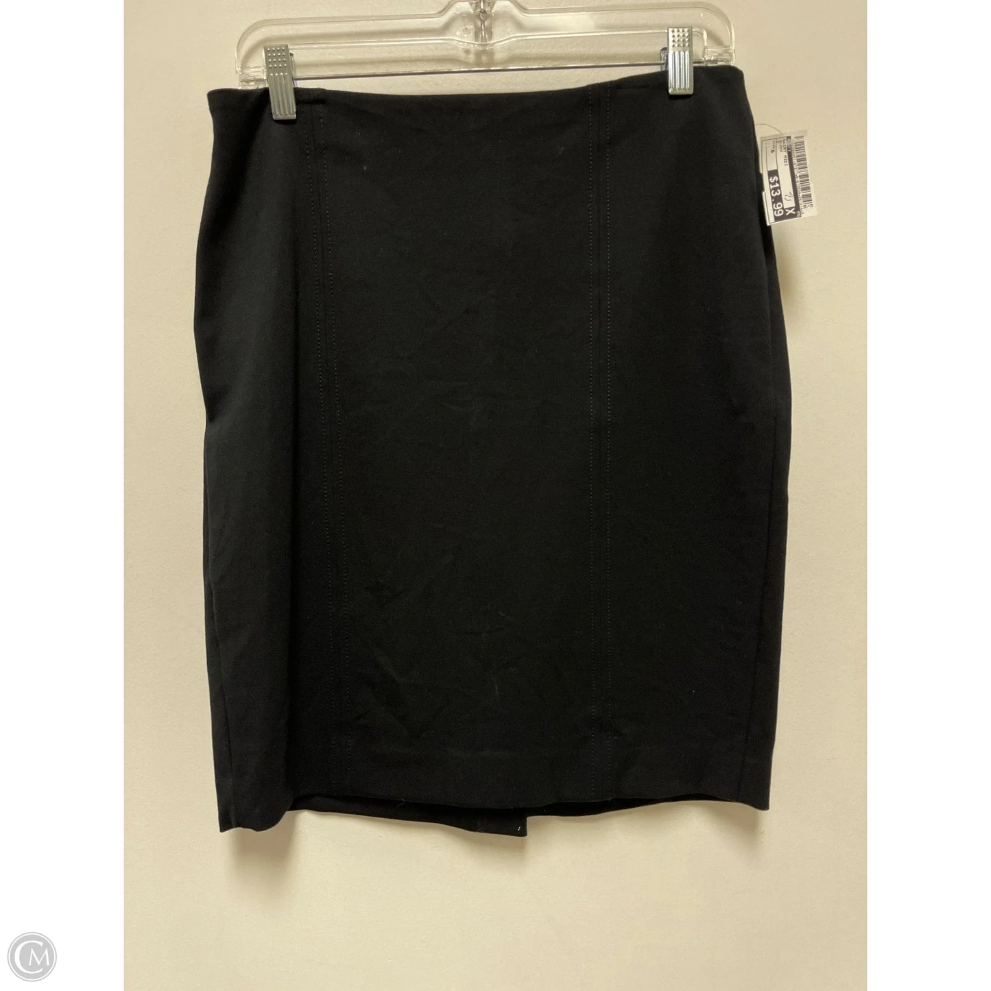 Skirt Midi By Loft In Black, Size: 6