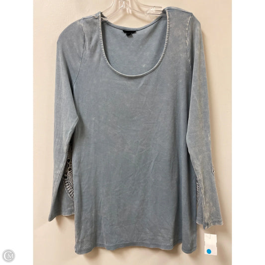 Top Long Sleeve By Torrid In Blue, Size: 1x