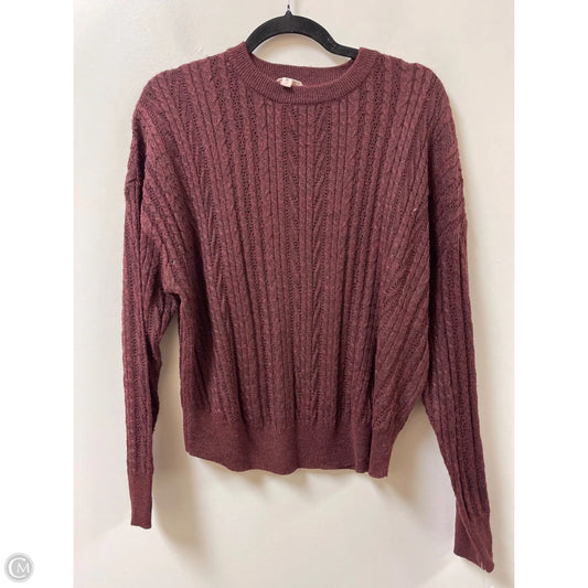 Sweater By Como Vintage In Red, Size: M