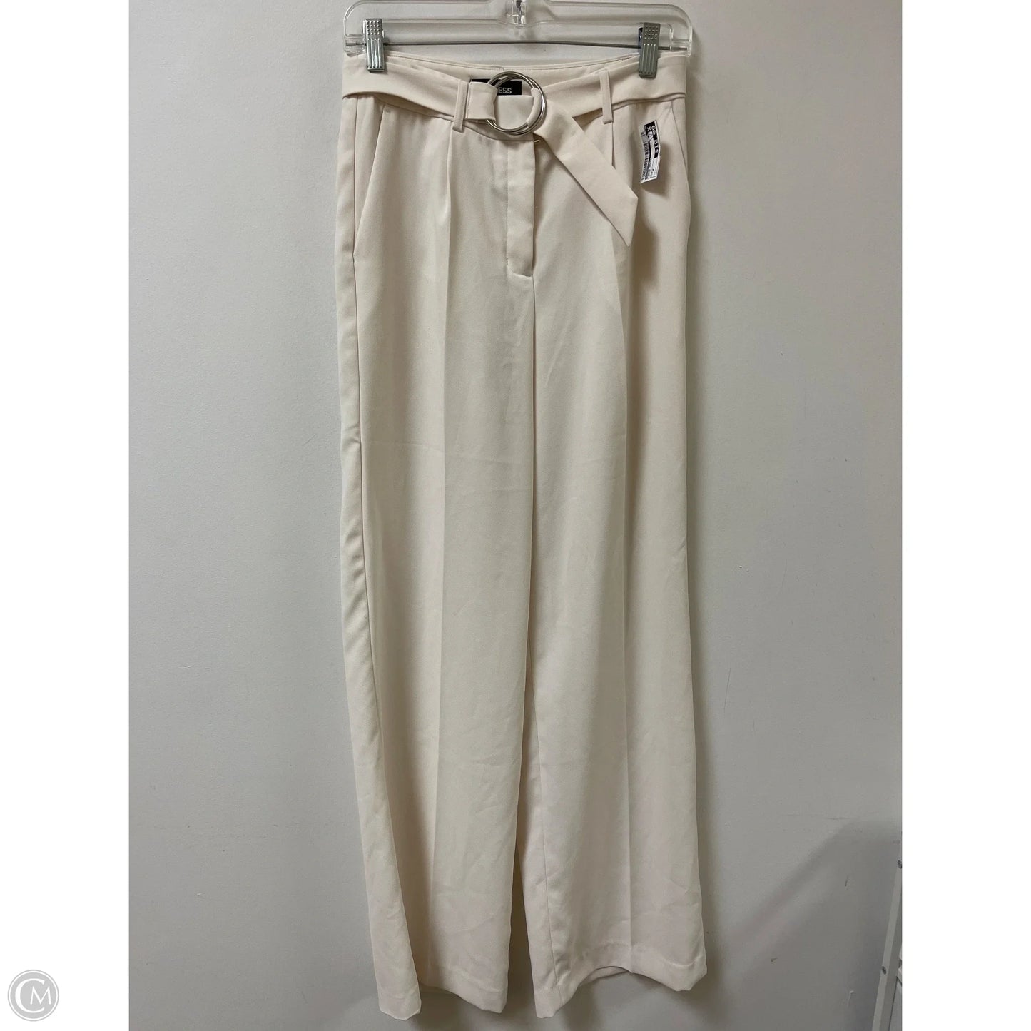 Pants Dress By Express In White, Size: 4