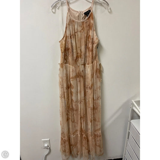 Dress Casual Maxi By Clothes Mentor In Cream, Size: Xl