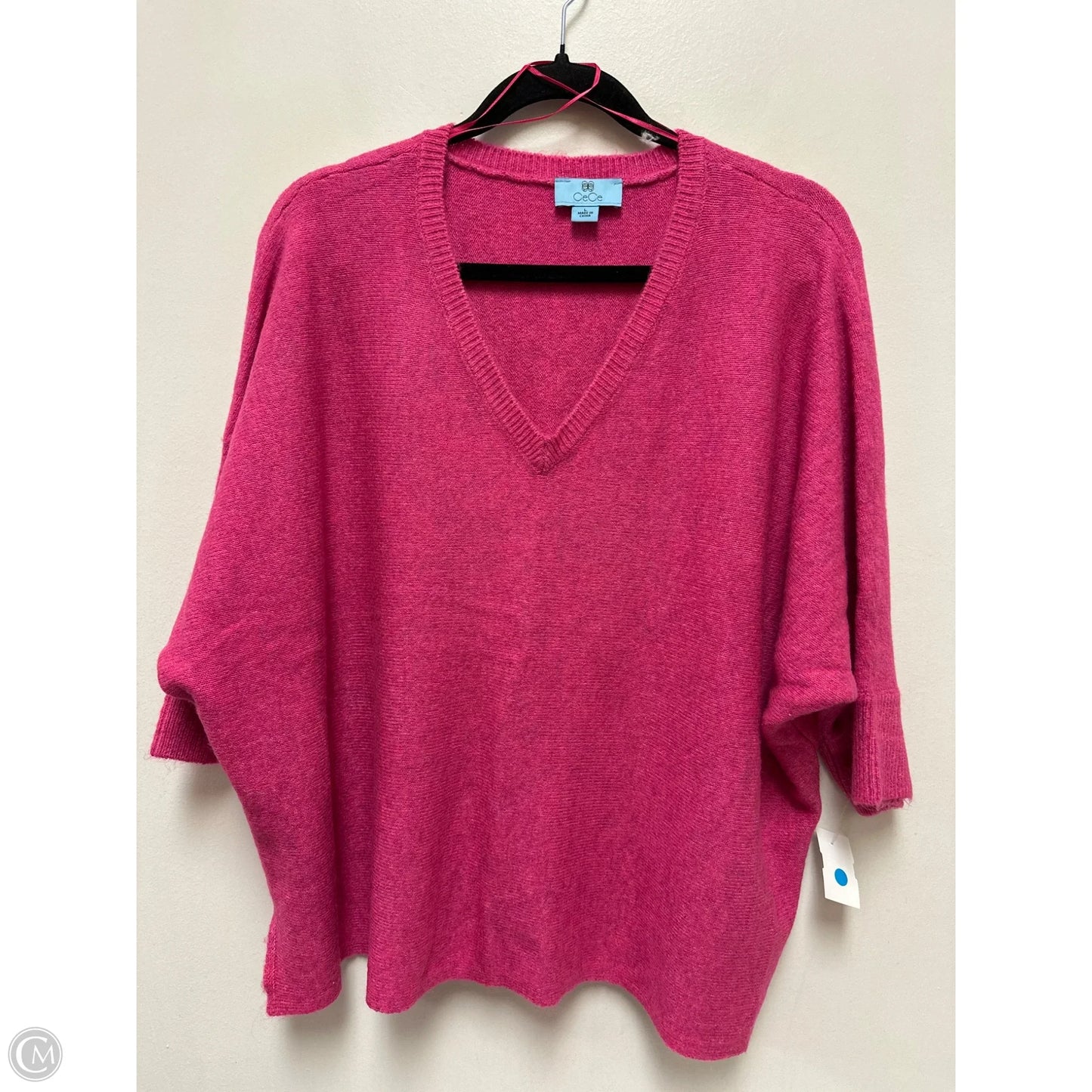 Sweater By Cece In Pink, Size: L