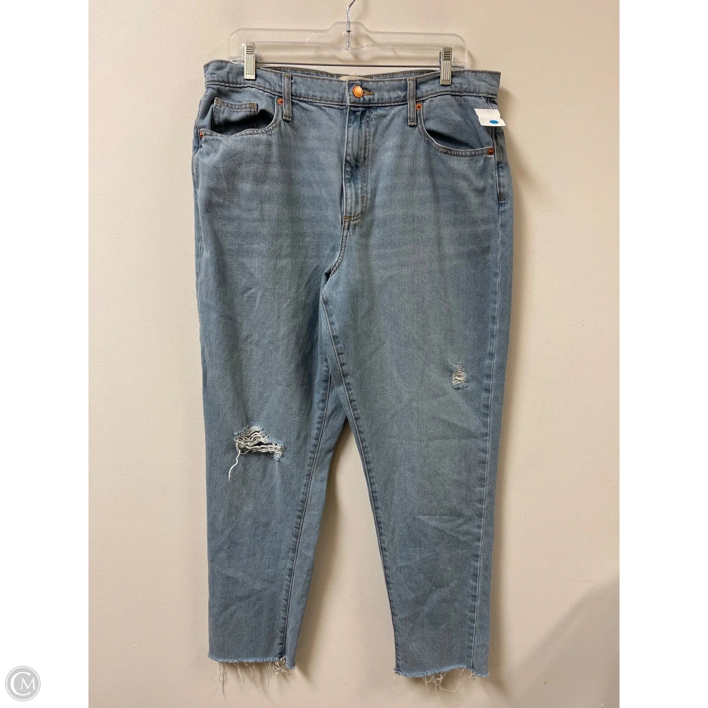 Jeans Boyfriend By Universal Thread In Blue Denim, Size: 10