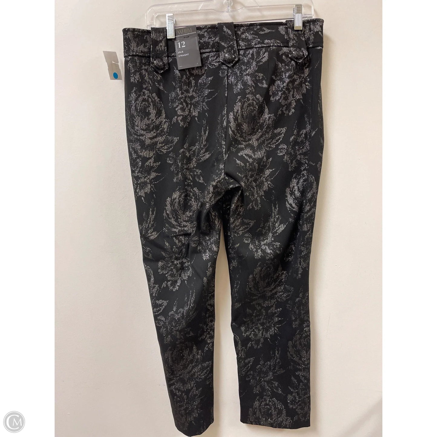 Pants Other By White House Black Market In Black & Silver, Size: 12