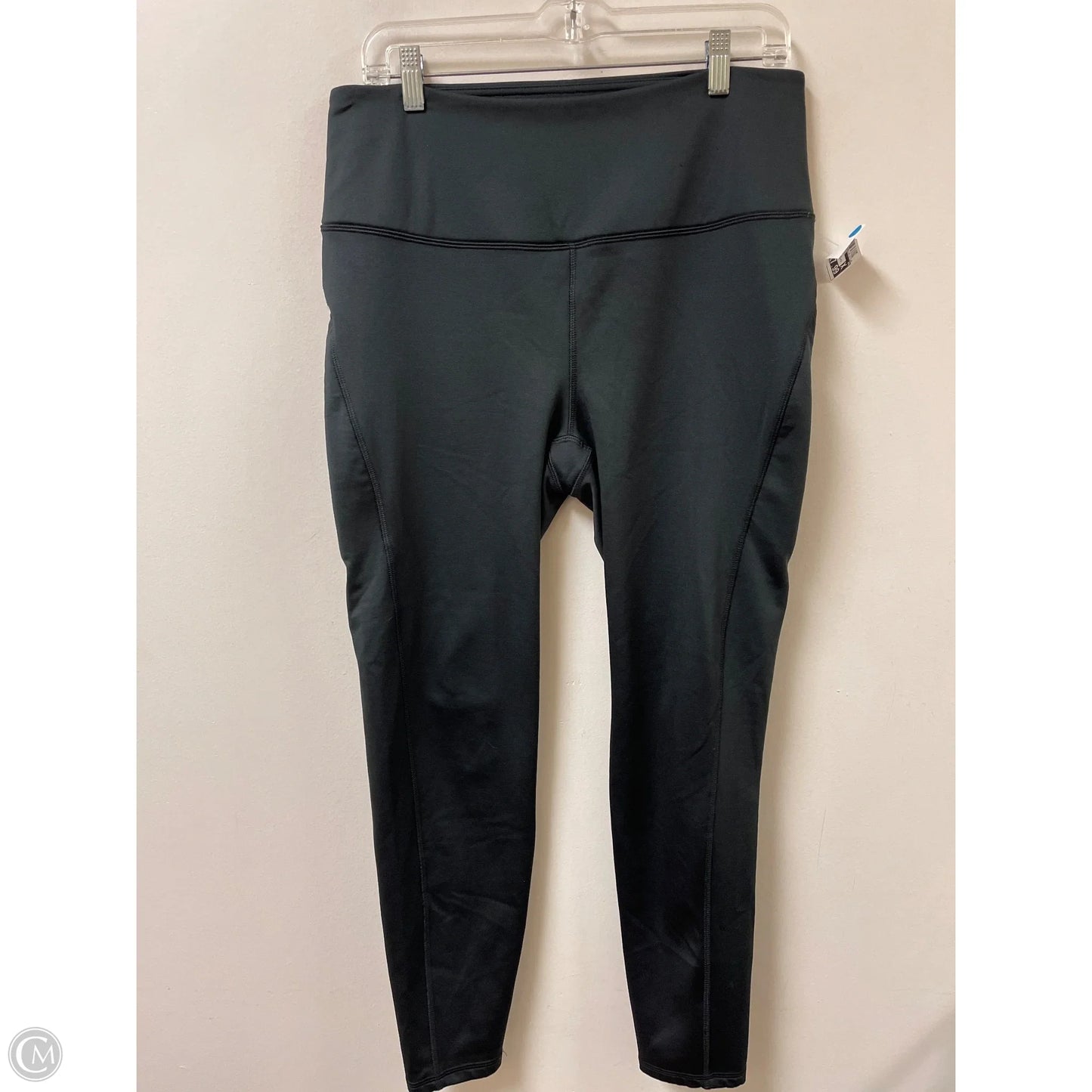 Athletic Leggings By Spyder In Black, Size: Xl