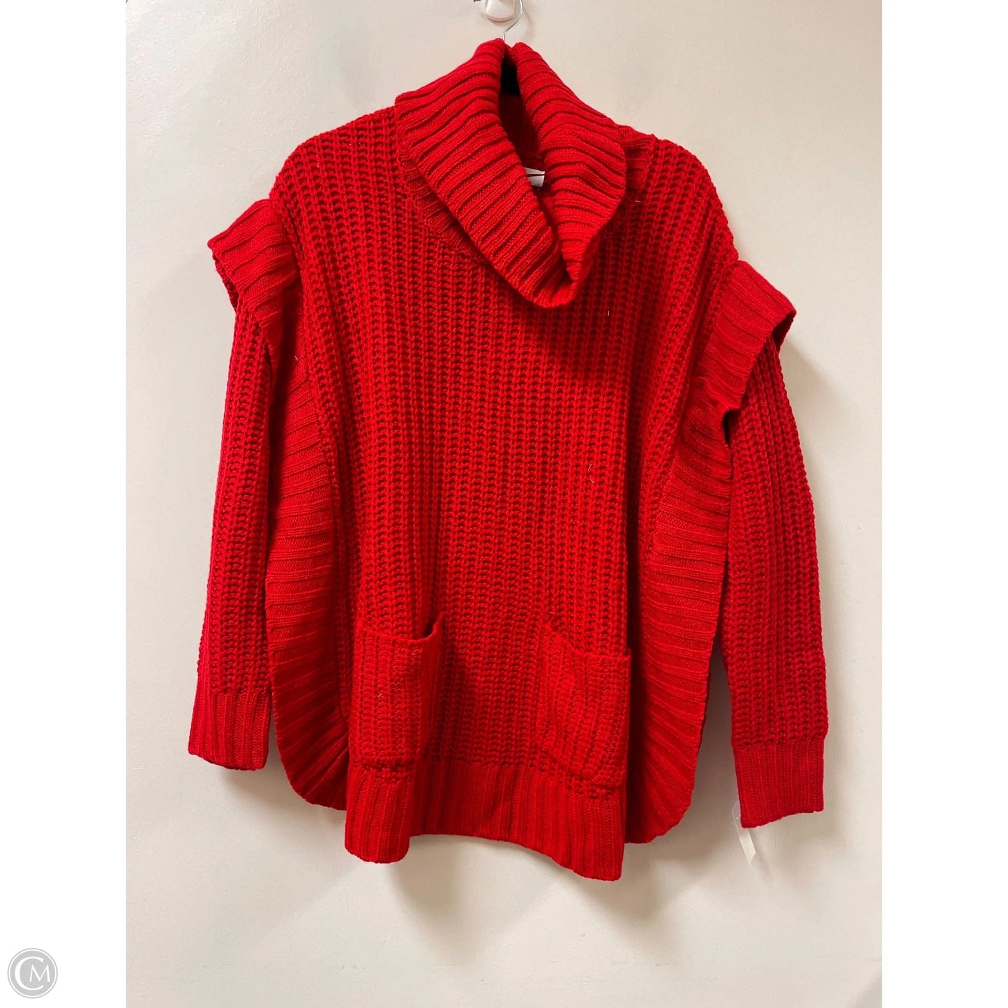 Sweater By New Directions In Red, Size: M