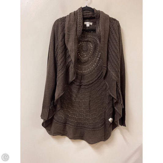Sweater Cardigan By John Paul Richard In Brown, Size: M