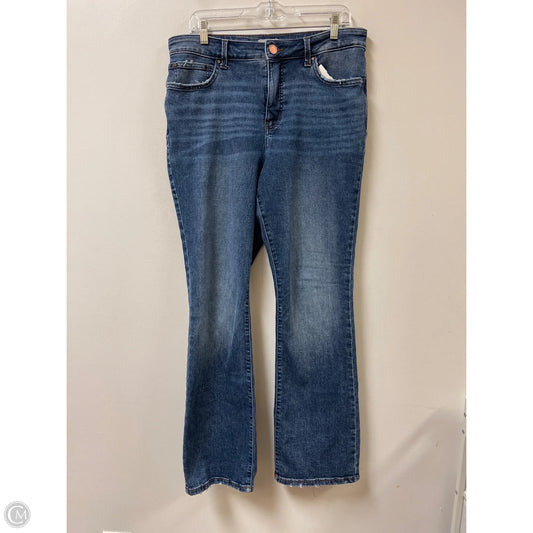 Jeans Boot Cut By Maurices In Blue Denim, Size: 14