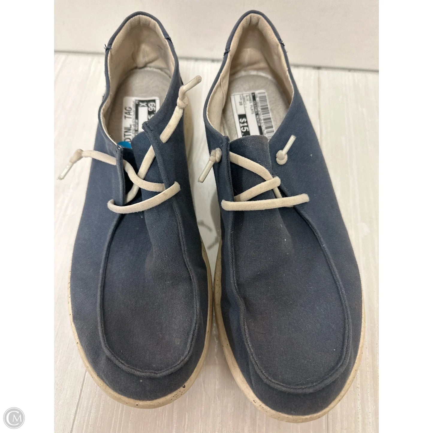 Shoes Flats By Clothes Mentor In Blue, Size: 10