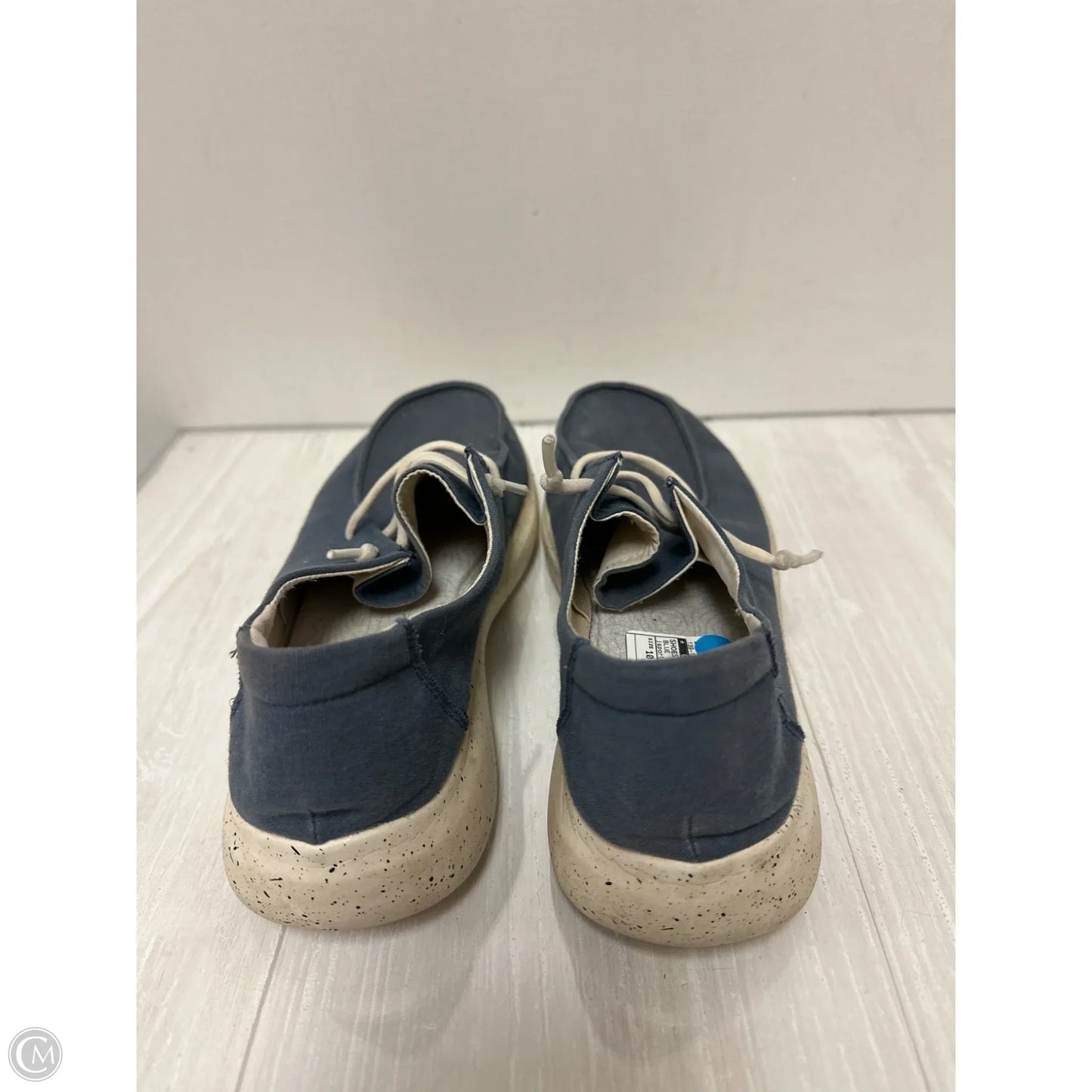 Shoes Flats By Clothes Mentor In Blue, Size: 10