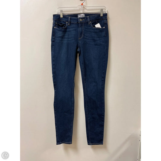 Jeans Skinny By Paige In Blue Denim, Size: 12