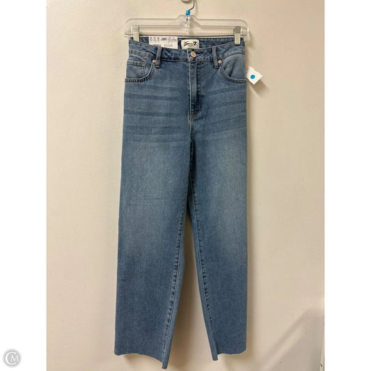 Jeans Straight By Seven 7 In Blue Denim, Size: 6