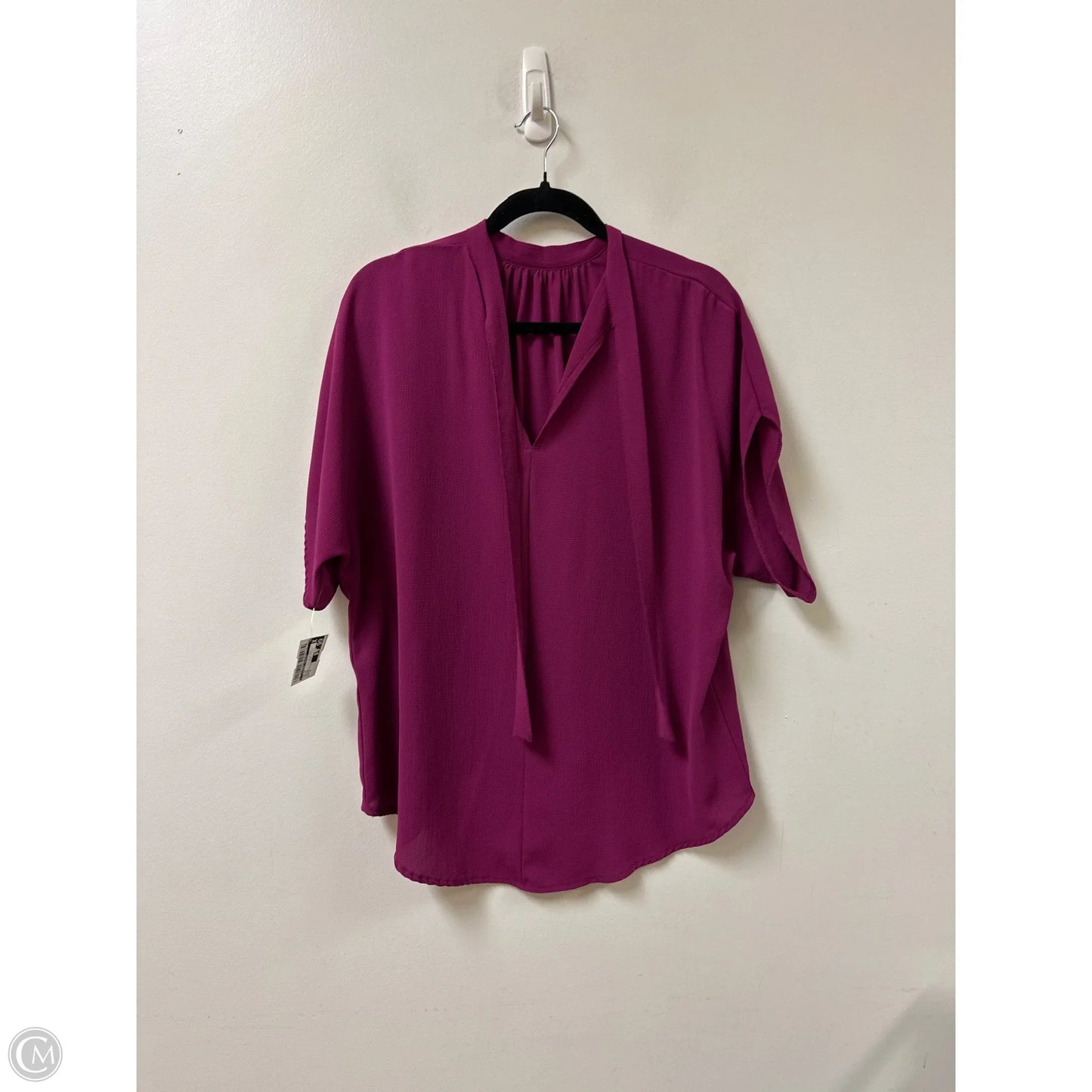 Top Short Sleeve By Clothes Mentor In Purple, Size: S