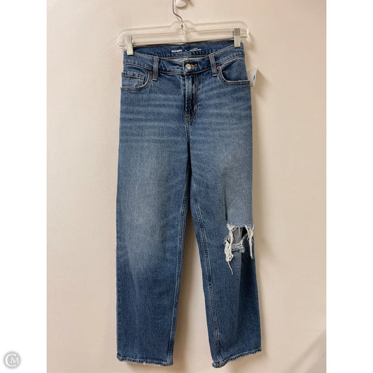 Jeans Boyfriend By Old Navy In Blue Denim, Size: 6