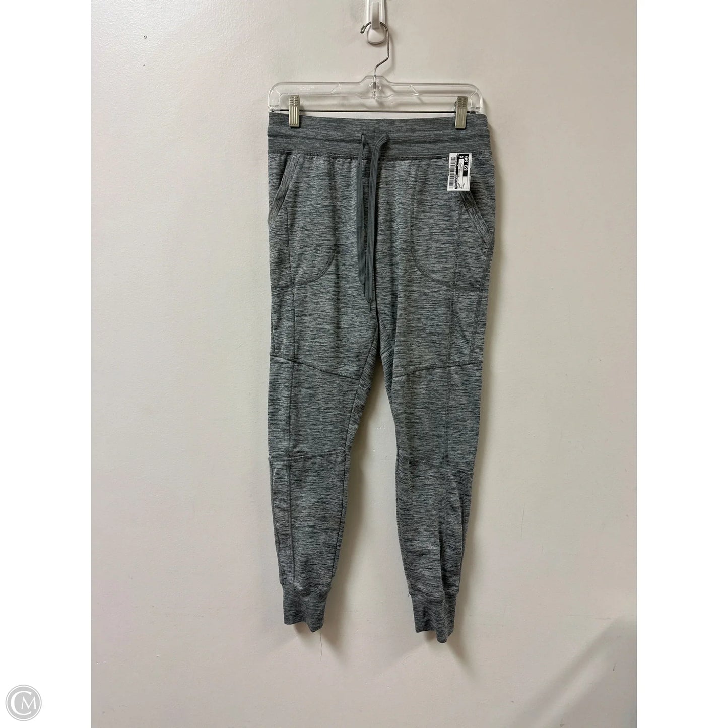 Athletic Leggings By Danskin Now In Grey, Size: S