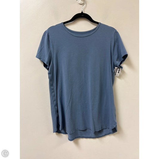 Top Short Sleeve By J. Jill In Blue, Size: M