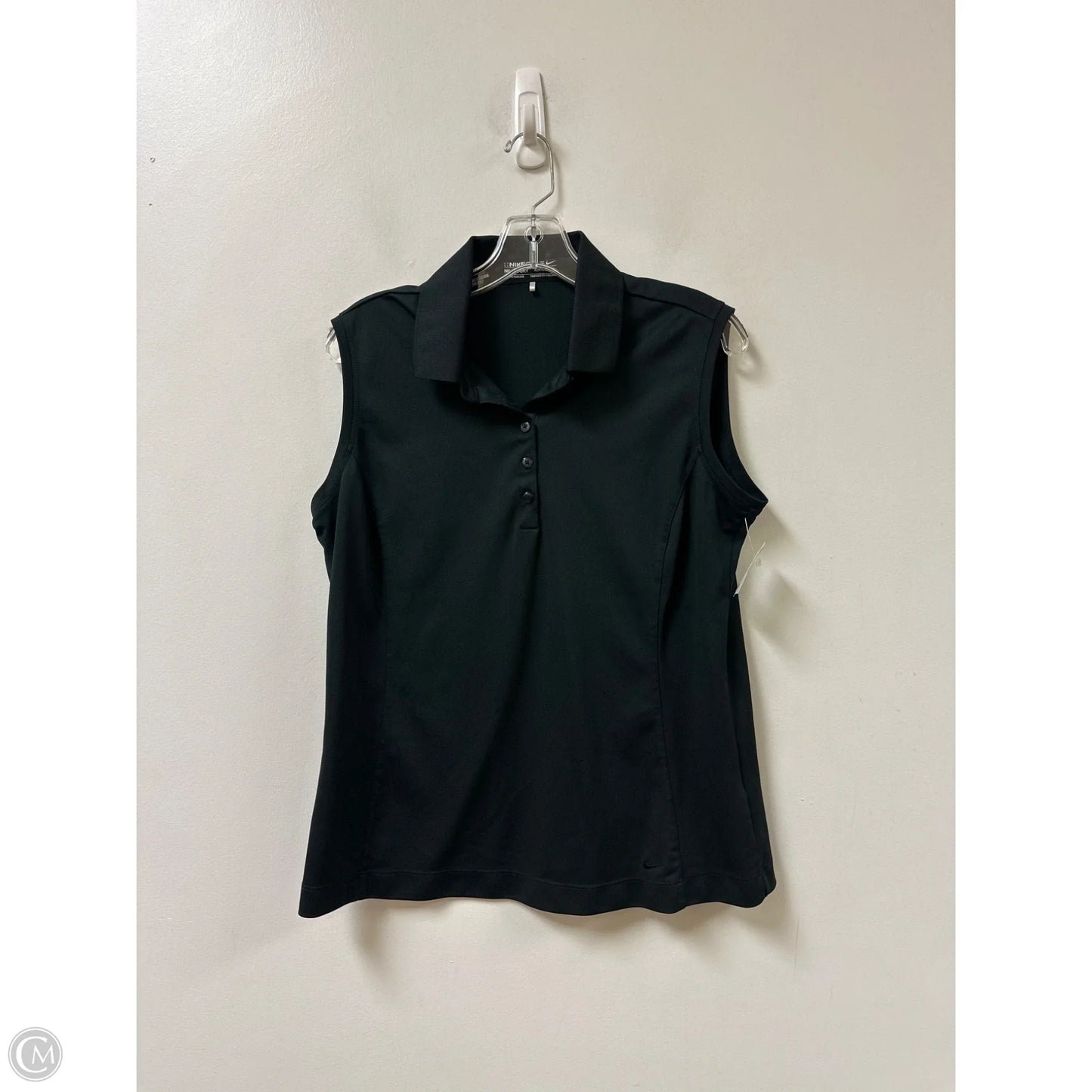 Athletic Tank Top By Nike In Black, Size: Xl