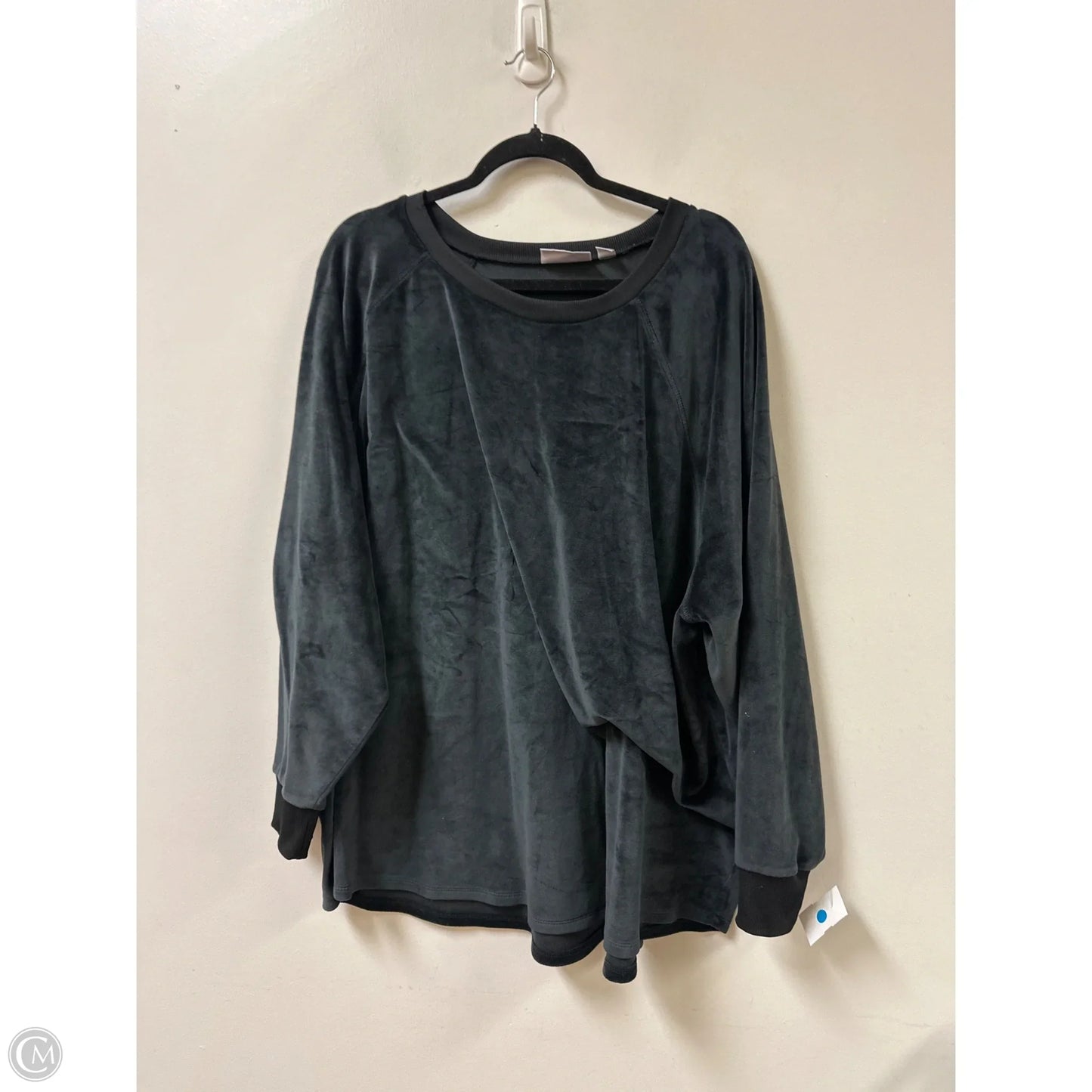 Sweater By Belle By Kim Gravel In Black, Size: 4x