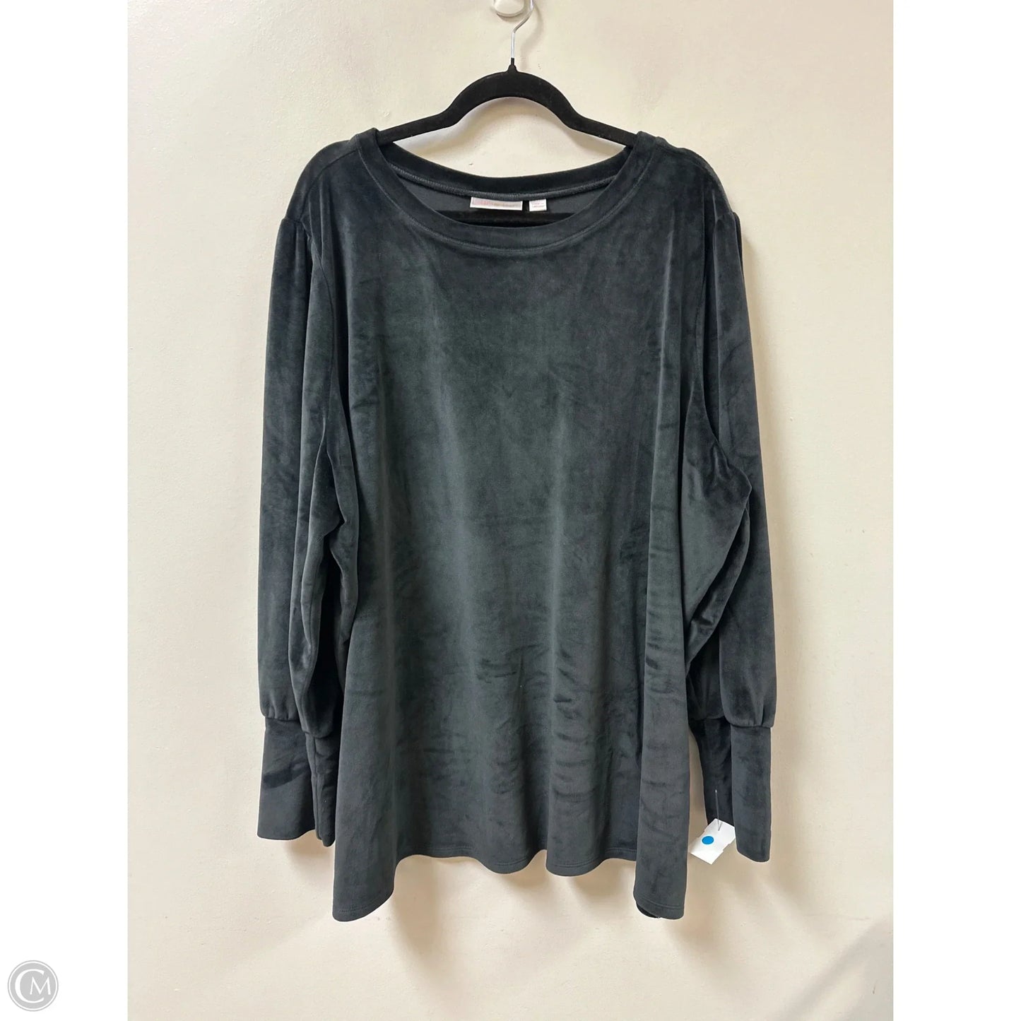 Sweater By Belle By Kim Gravel In Black, Size: 4x