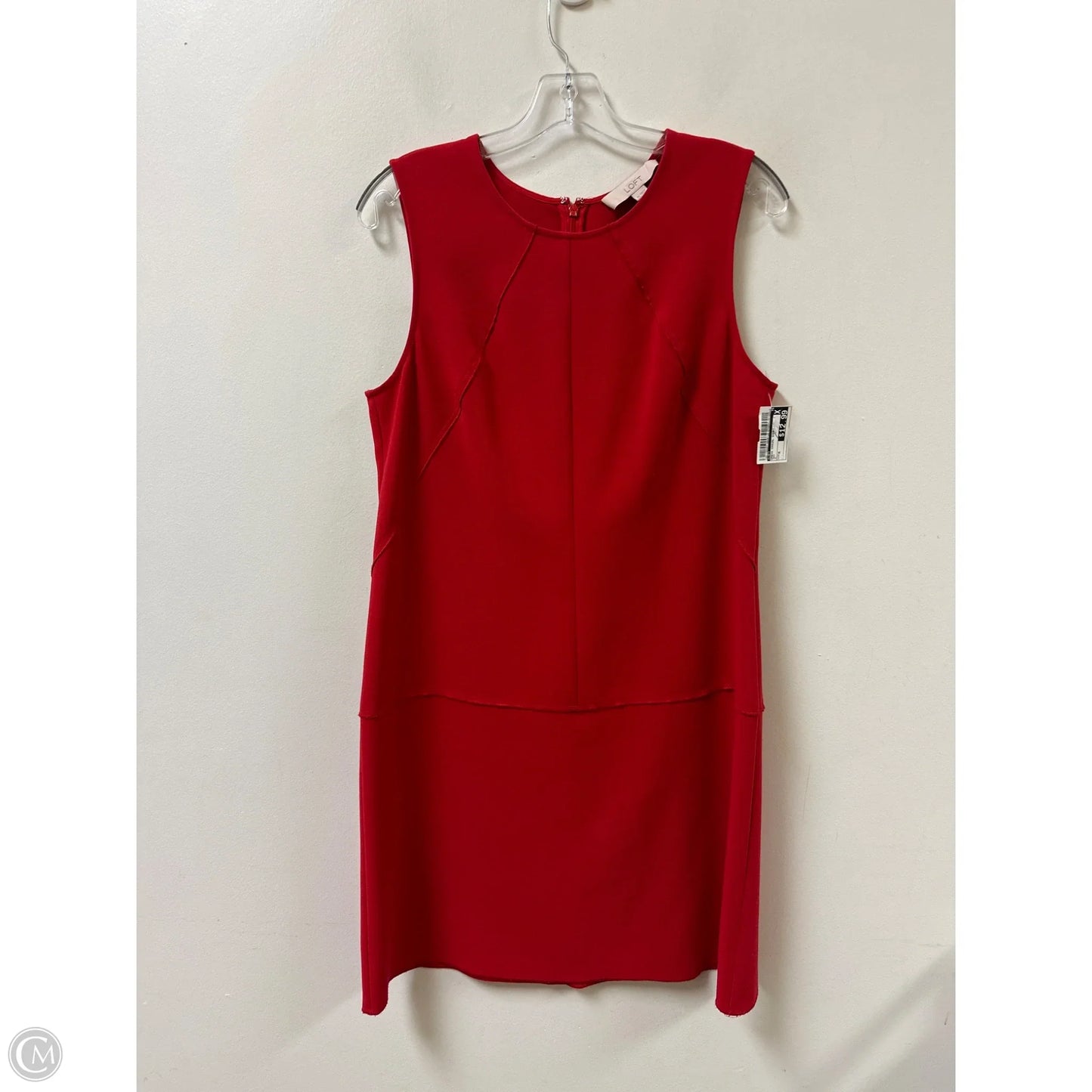 Dress Casual Short By Loft In Red, Size: M