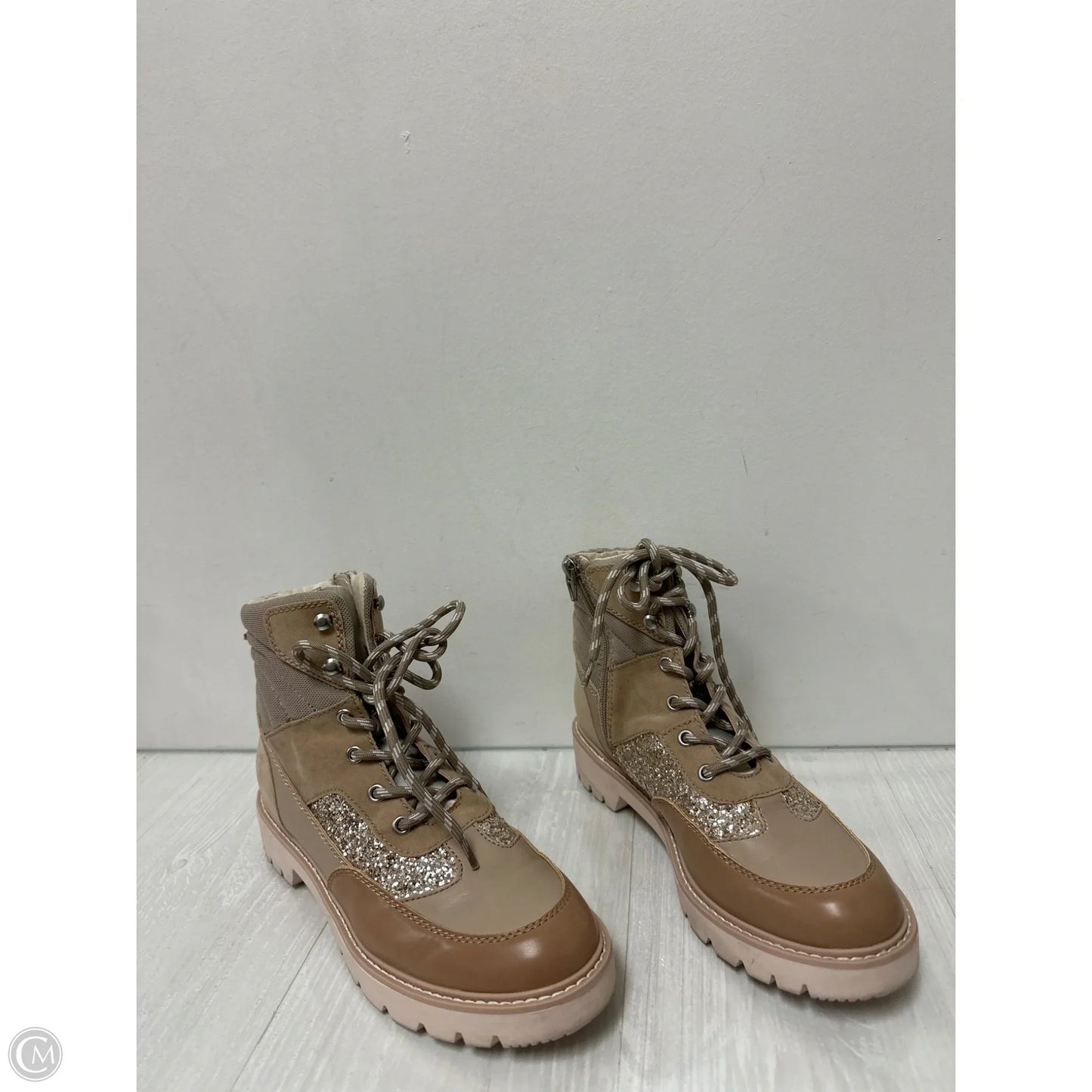 Boots Combat By Dolce Vita In Cream, Size: 10