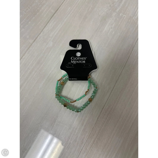 Bracelet Beaded By Clothes Mentor, Size: 02 Piece Set