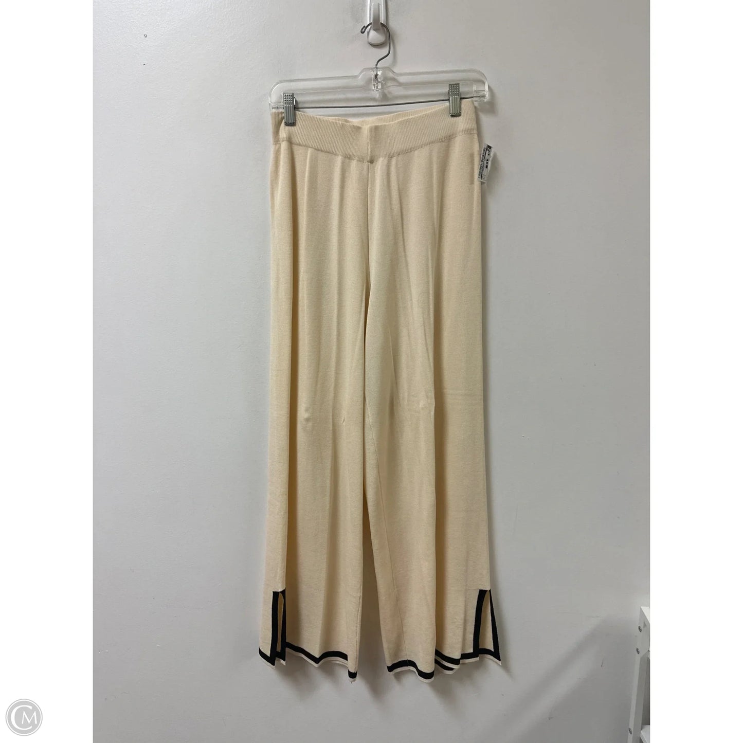 Pants Lounge By Clothes Mentor In Cream, Size: 8