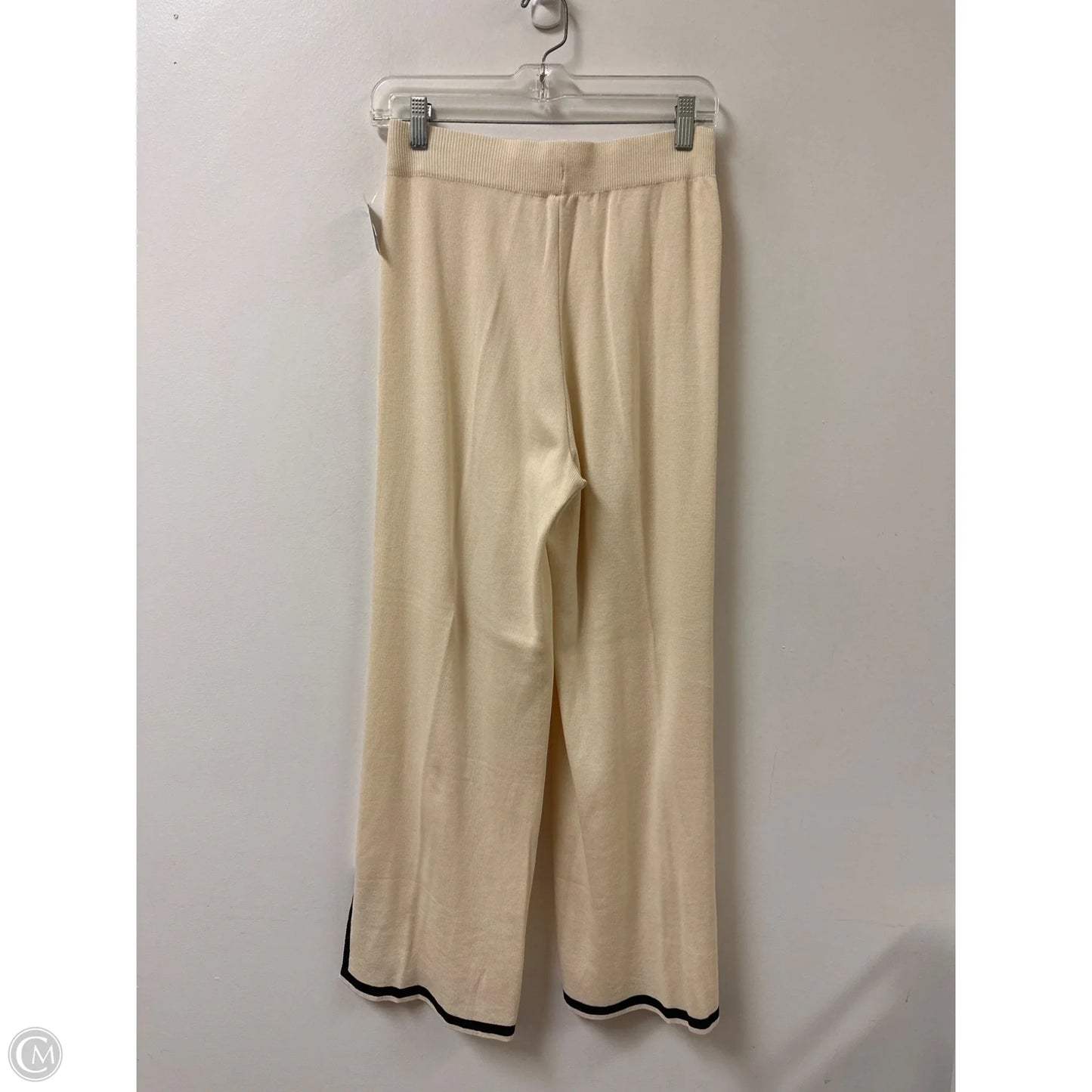 Pants Lounge By Clothes Mentor In Cream, Size: 8