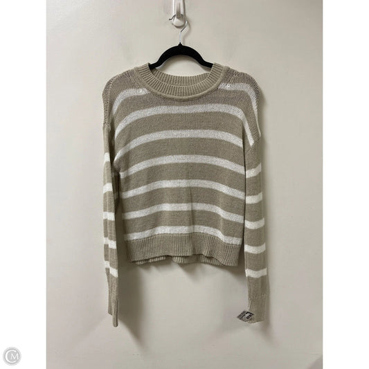 Sweater By Banana Republic In Brown & White, Size: Xs