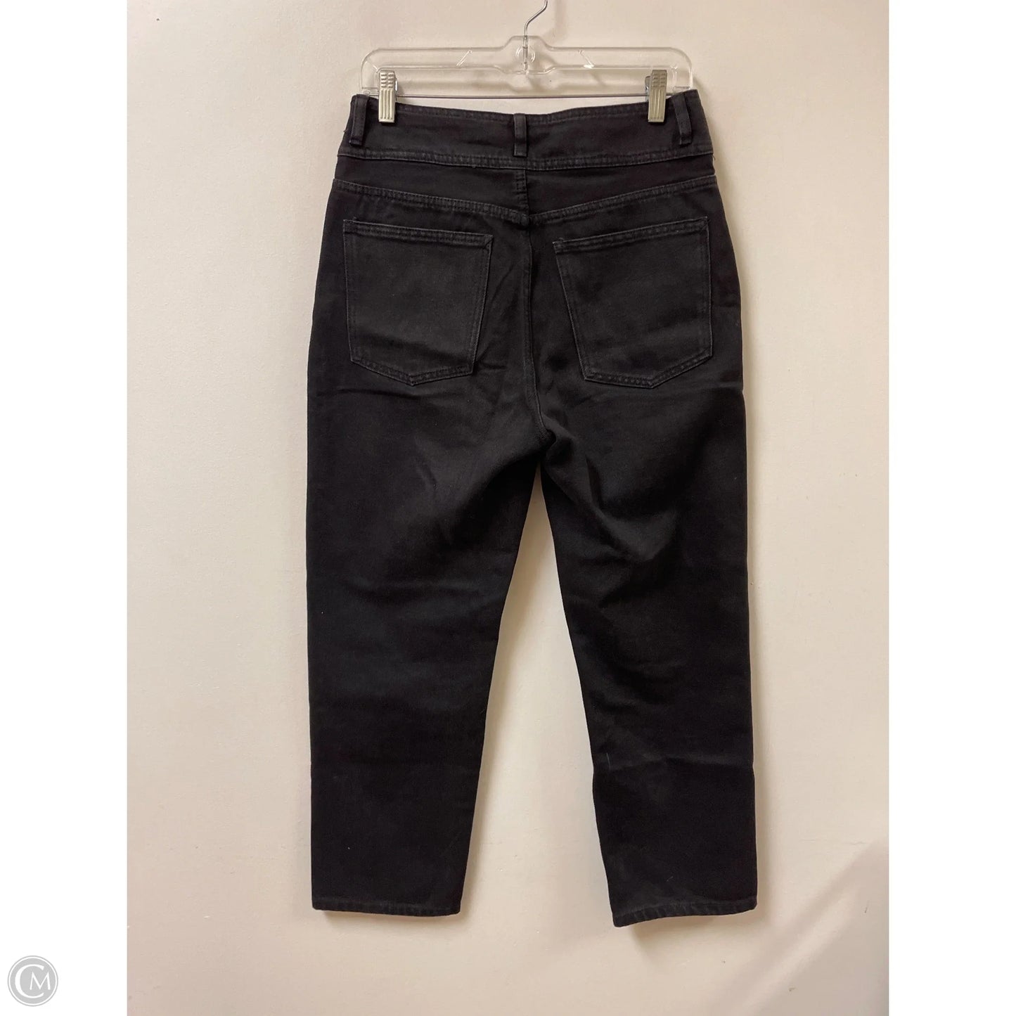 Jeans Wide Leg By Ontwelfth In Black Denim, Size: 12