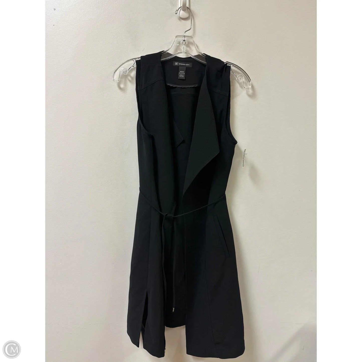 Vest Other By Inc In Black, Size: M