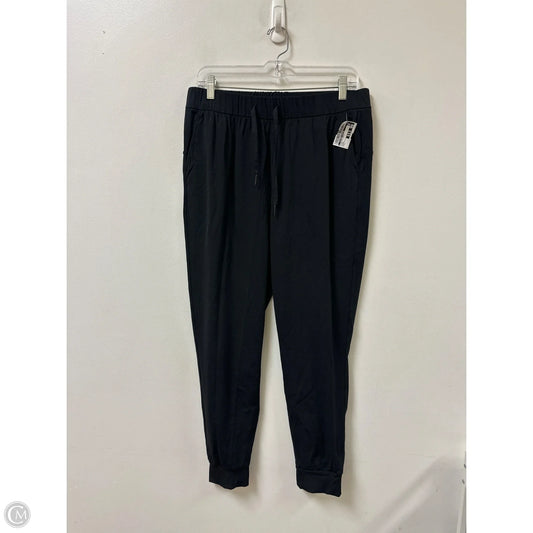 Athletic Pants By Clothes Mentor In Black, Size: L