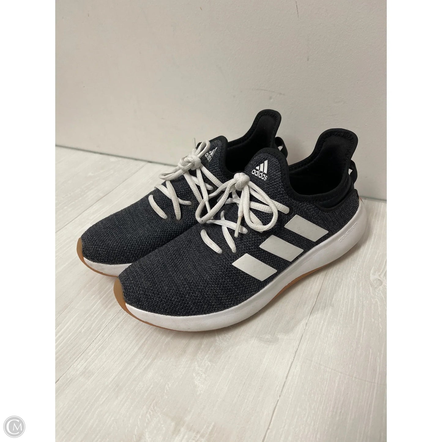 Shoes Athletic By Adidas In Black & White, Size: 8.5