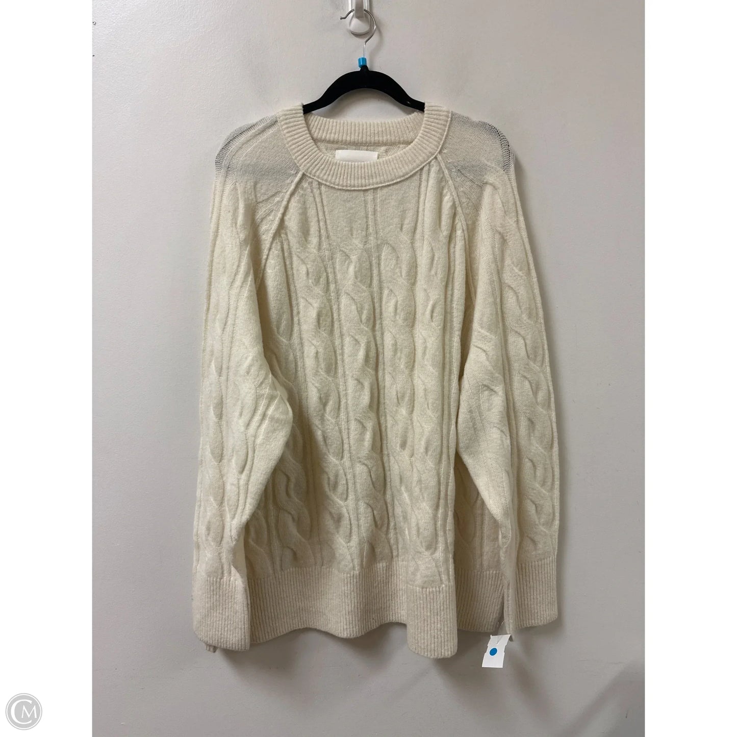 Sweater By Aerie In White, Size: L